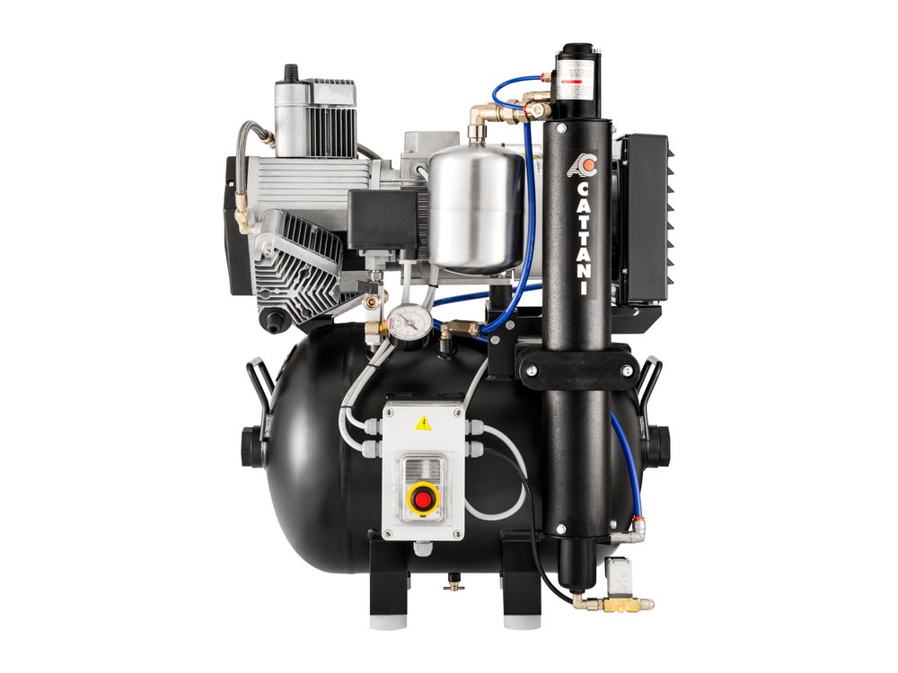 Cattani AC300 oil-free dental compressor