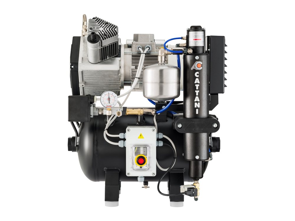 Cattani AC200 oil-free dental compressor