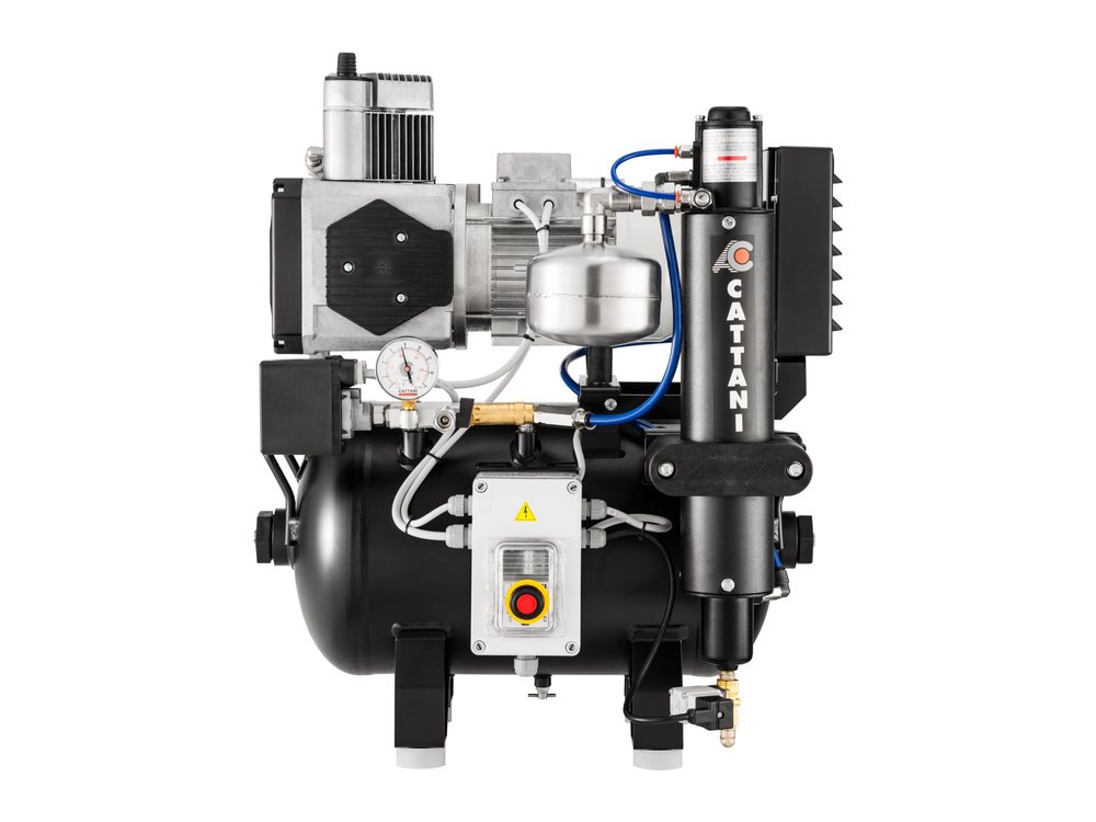 Cattani AC100 oil-free dental compressor